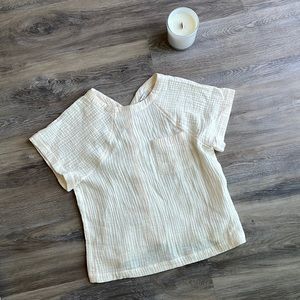 Madewell Lightspun Top XXS White